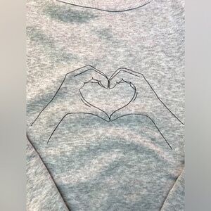 COPY - Heart hands sweatshirt - new